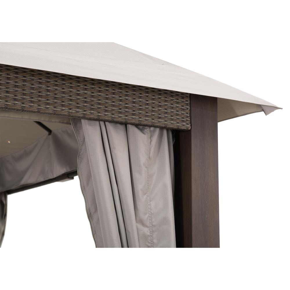 Fiona 11 ft. x 13 ft. 2-tier Patio Gazebo