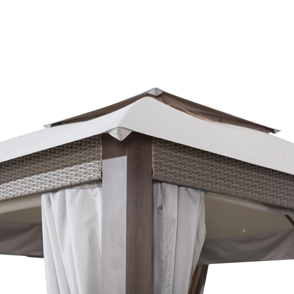 Fiona 11 ft. x 13 ft. 2-tier Patio Gazebo