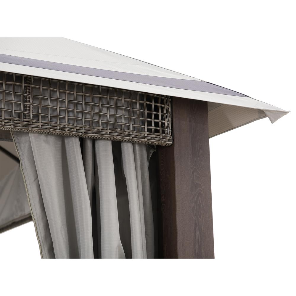 Fiona 11 ft. x 13 ft. 2-tier Patio Gazebo