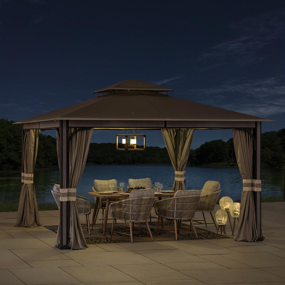 SummerCove Roberts 11 ft. x 13 ft. 2-tier Gazebo