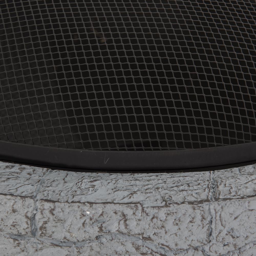 Stone 26 in Round Wood Burning Fitpit