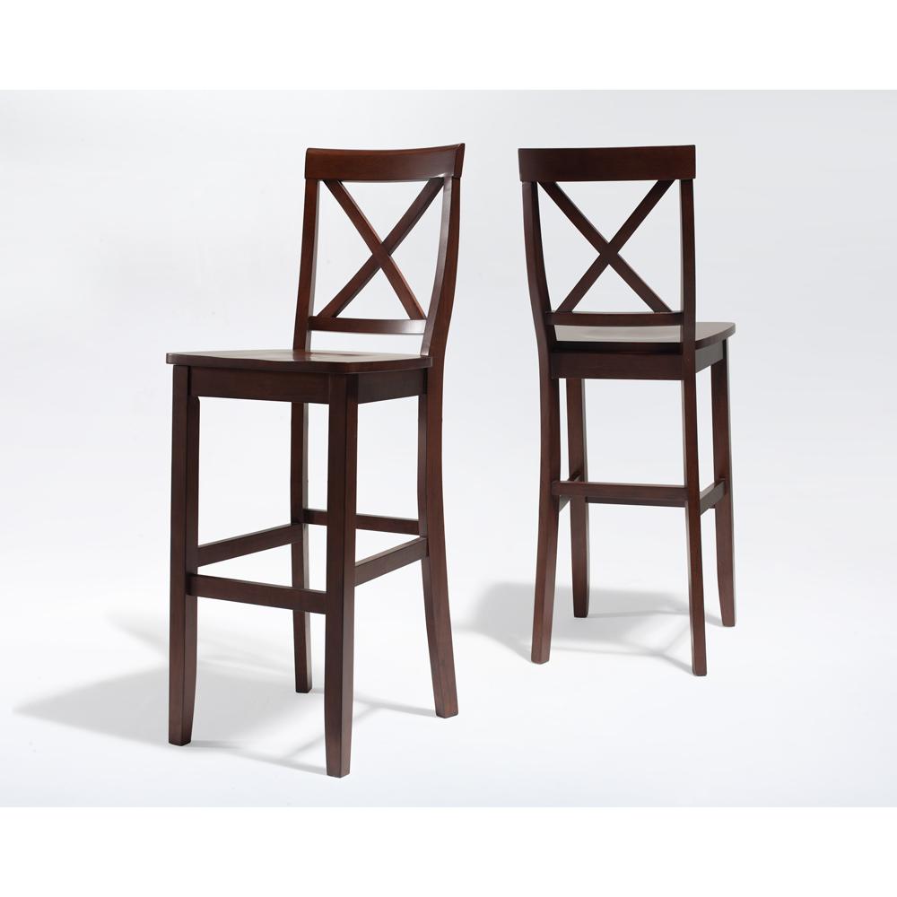 X-Back 2-Piece Bar Stool Set – 2 Stools