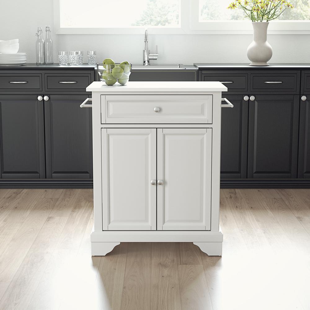 Lafayette Stone Top Portable Kitchen Island/Cart