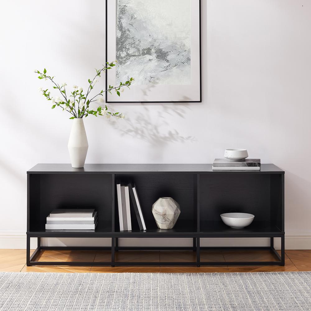 Enzo Large Record Player Stand With Vinyl Storage