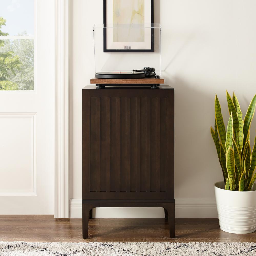 Asher Record Player Cabinet With Vinyl Storage