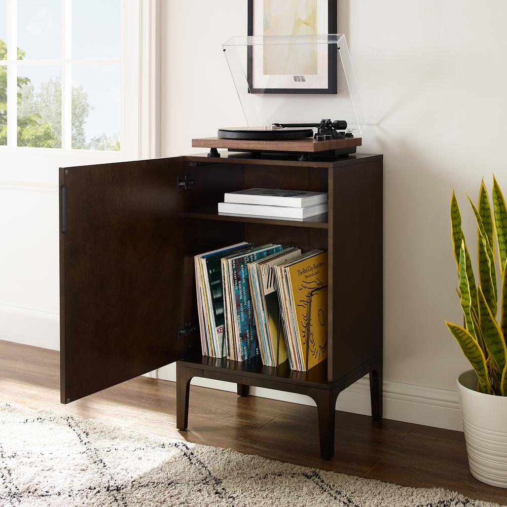 Asher Record Player Cabinet With Vinyl Storage