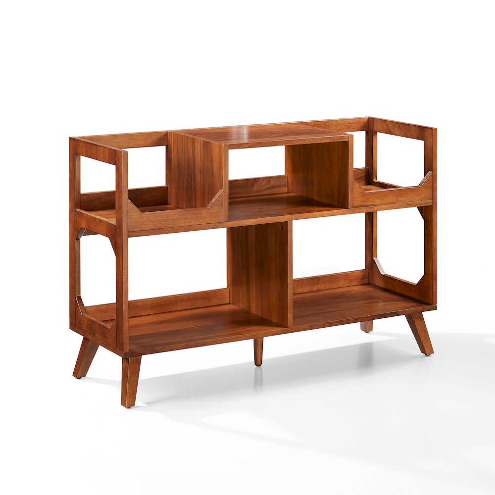 Asheville Large Record Player Stand With Vinyl Storage