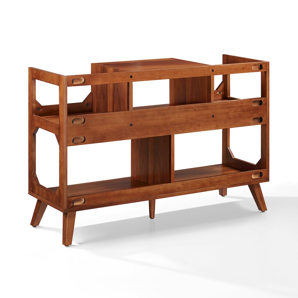 Asheville Large Record Player Stand With Vinyl Storage
