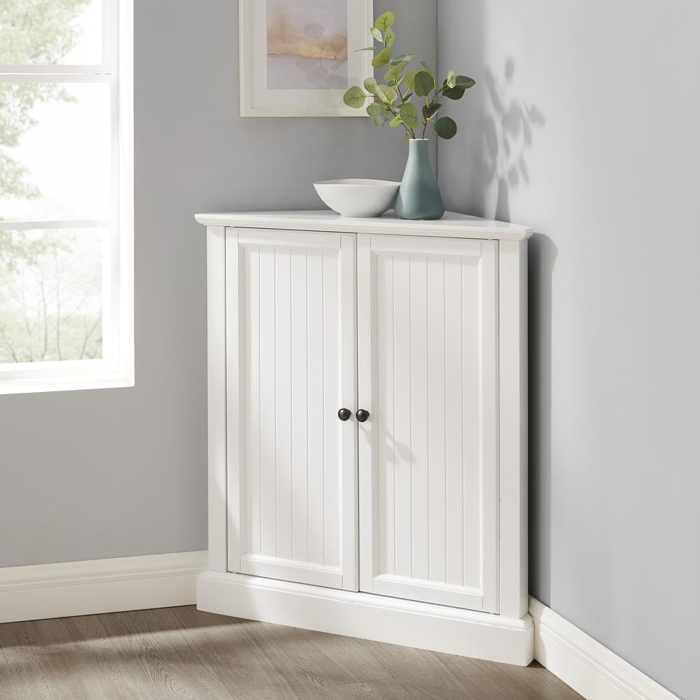 Shoreline Stackable Corner Kitchen Storage Pantry