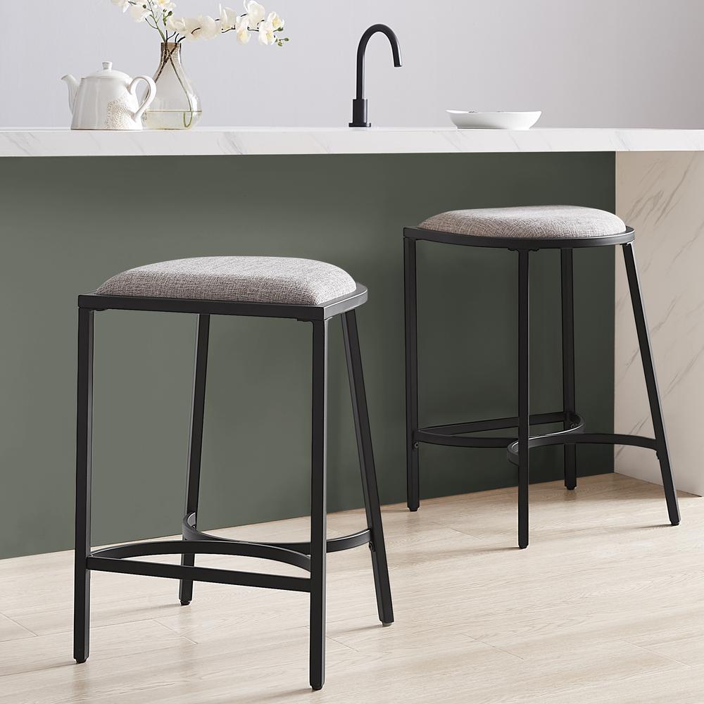 Ellery 2-Piece Counter Height Bar Stool Set – 2 Stools