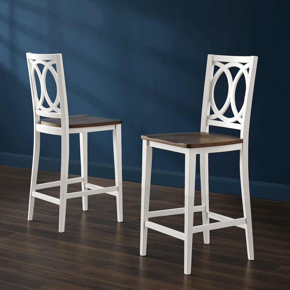 Charlotte 2-Piece Counter Height Bar Stool Set – 2 Stools