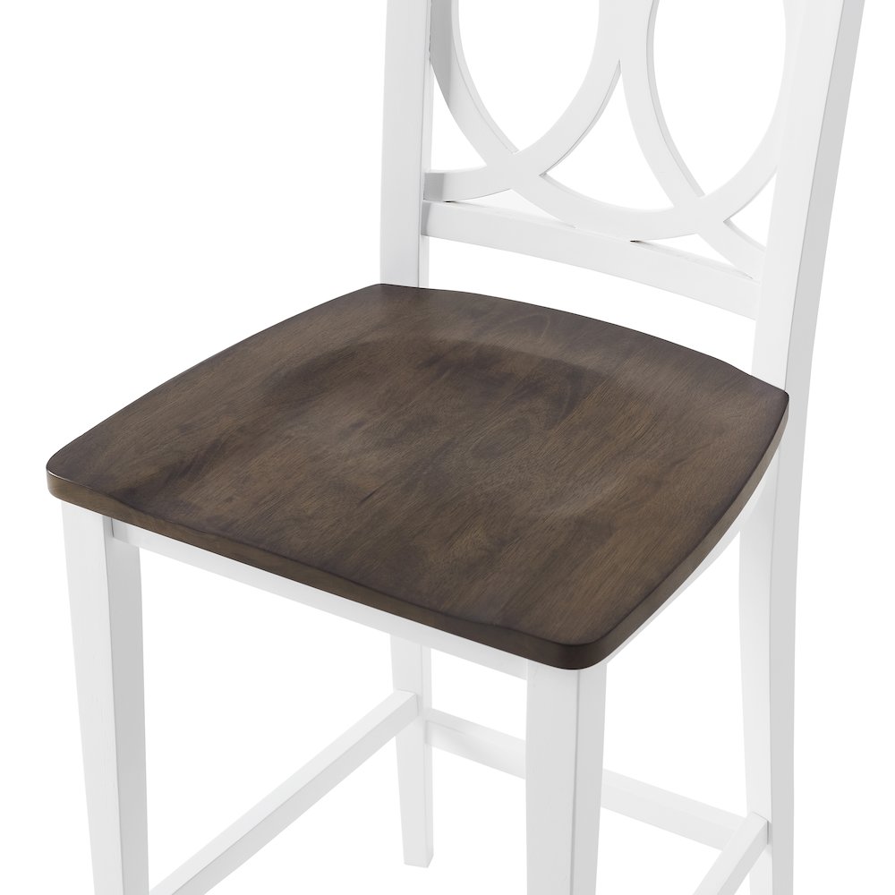 Charlotte 2-Piece Counter Height Bar Stool Set – 2 Stools