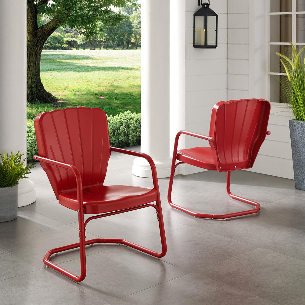 Ridgeland 2Pc Retro Outdoor Chair Set – 2 Chairs