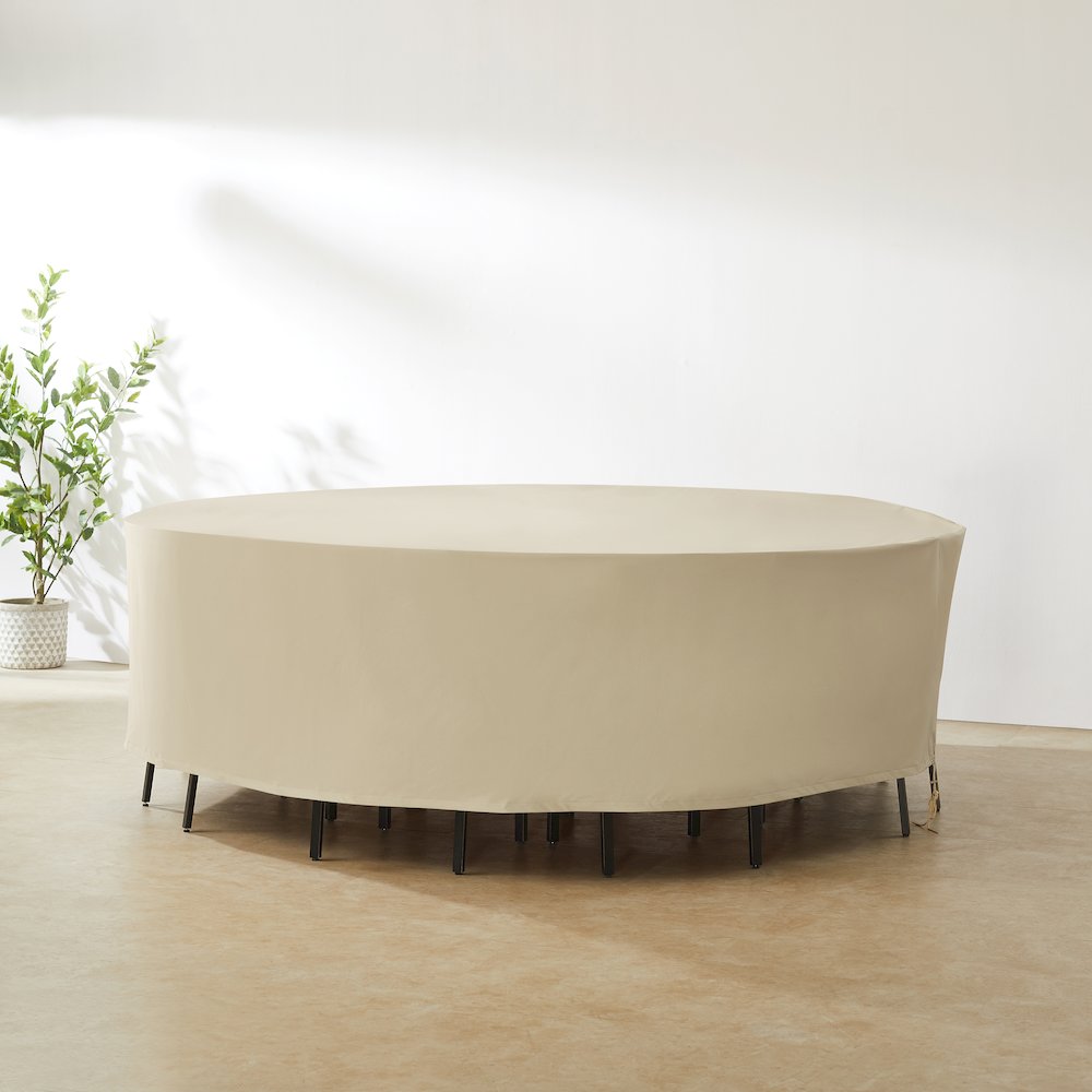 Round Outdoor Furniture Cover For Patio Set