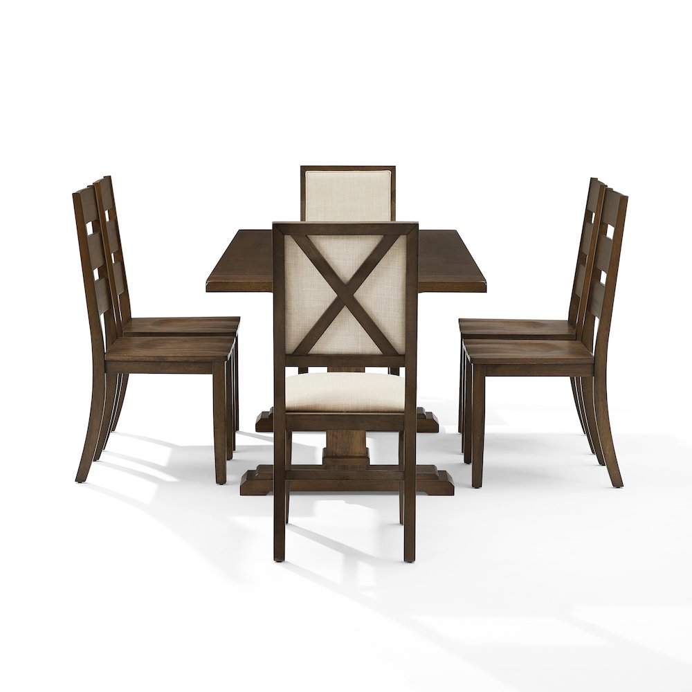 4 Ladder-Back Chairs