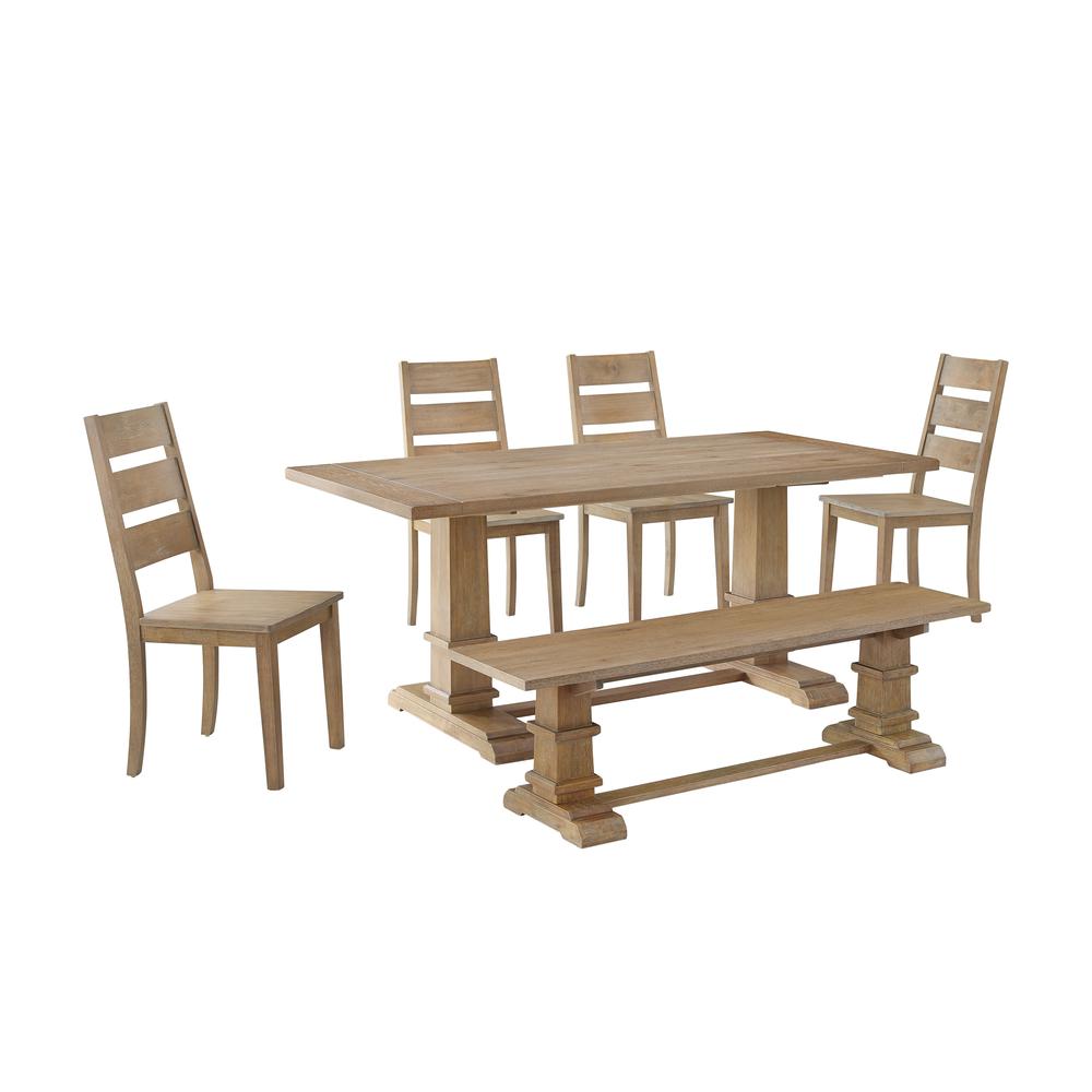 Joanna 6-Piece Dining Table Set For 7 – Table