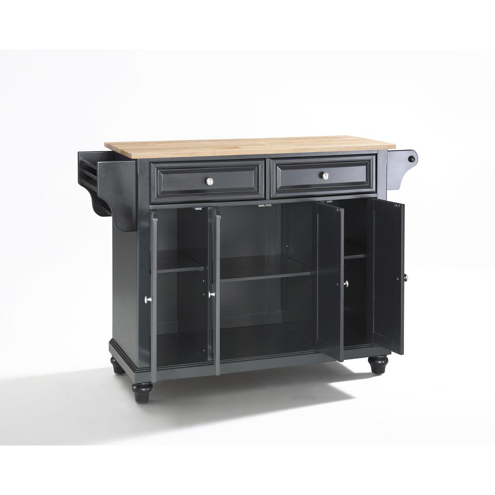 Cambridge Wood Top Full Size Kitchen Island/Cart