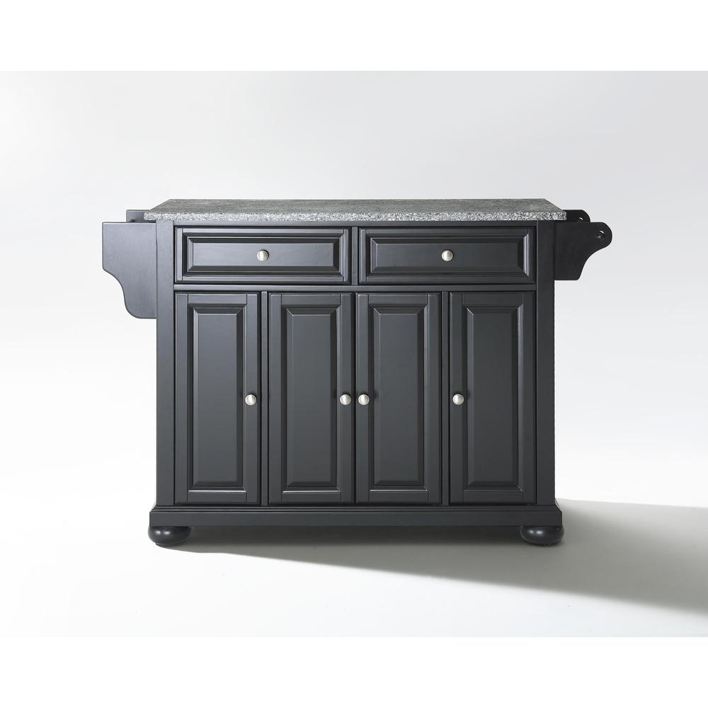Alexandria Granite Top Full Size Kitchen Island/Cart