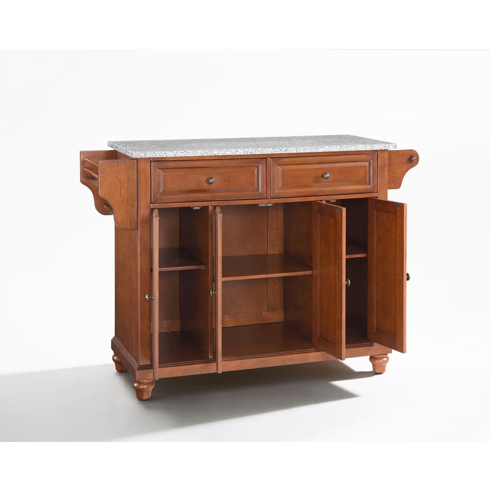 Cambridge Granite Top Full Size Kitchen Island/Cart
