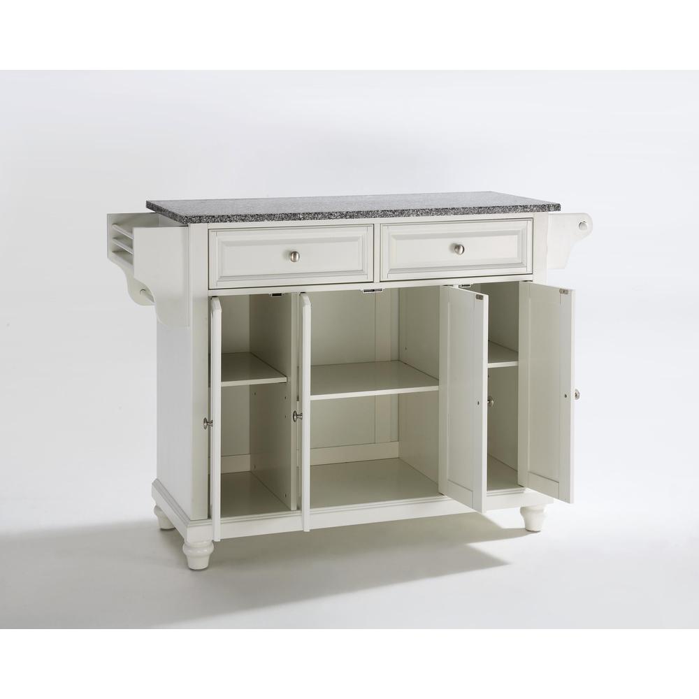 Cambridge Granite Top Full Size Kitchen Island/Cart