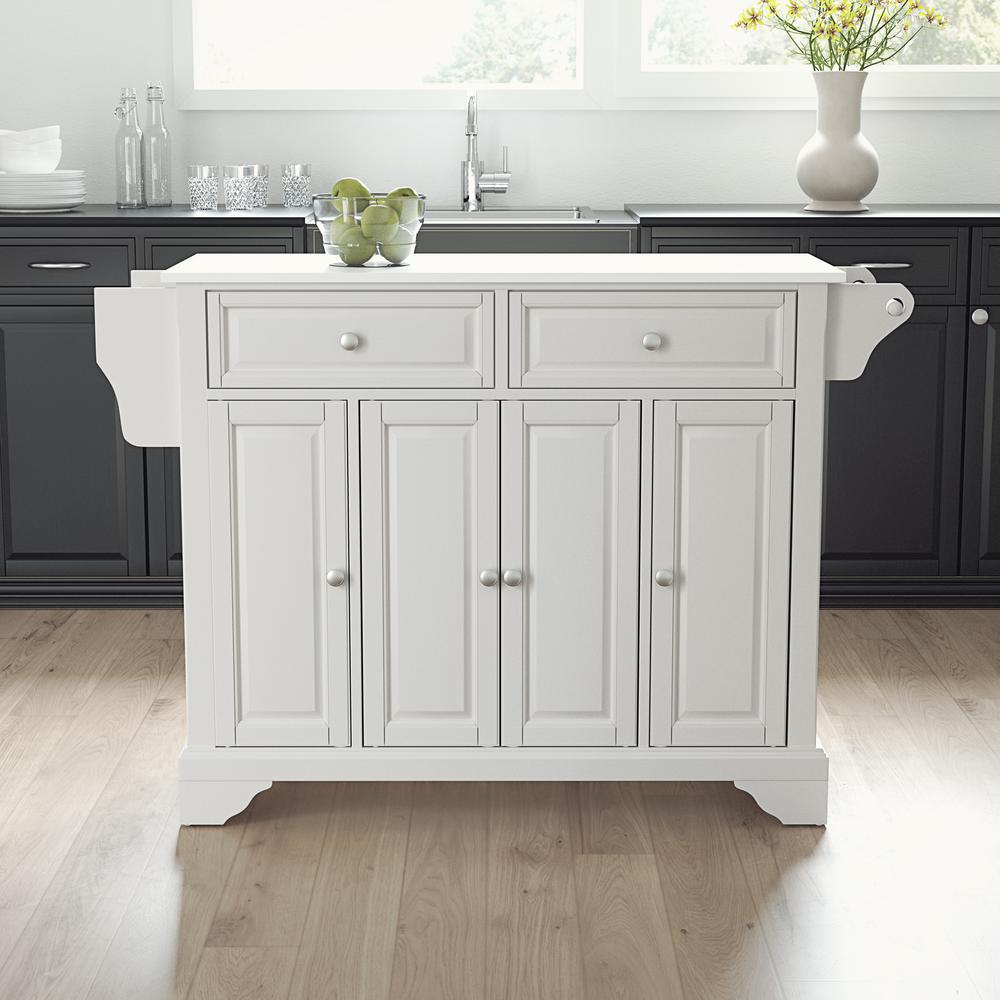 Lafayette Stone Top Full Size Kitchen Island/Cart