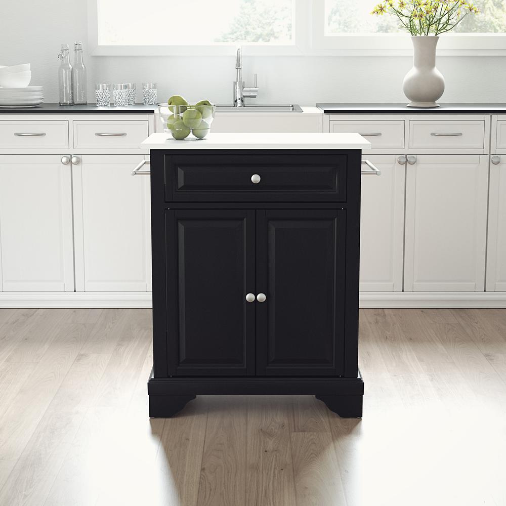 Lafayette Stone Top Portable Kitchen Island/Cart