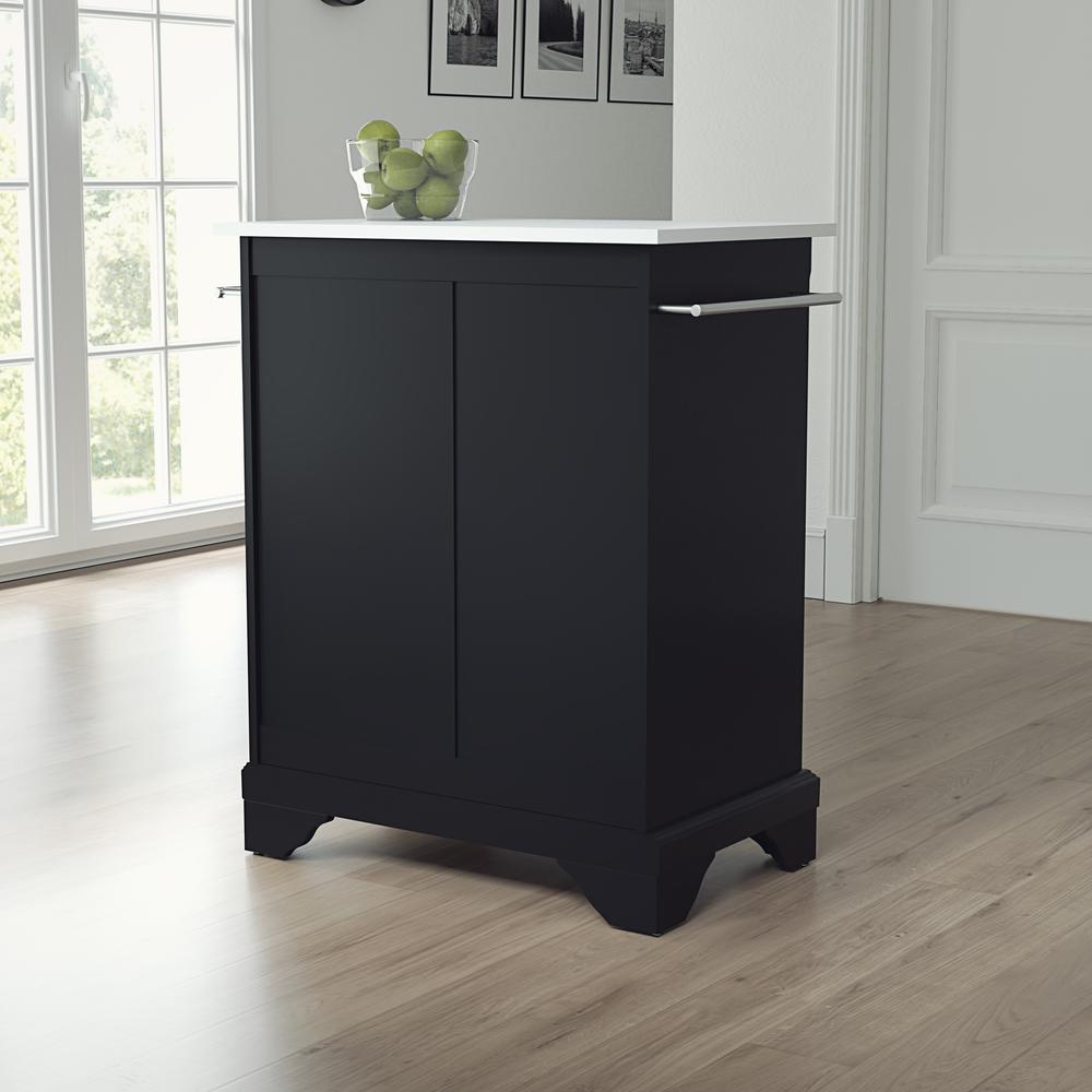 Lafayette Stone Top Portable Kitchen Island/Cart