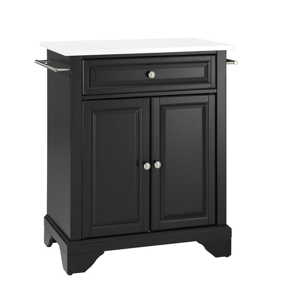 Lafayette Stone Top Portable Kitchen Island/Cart
