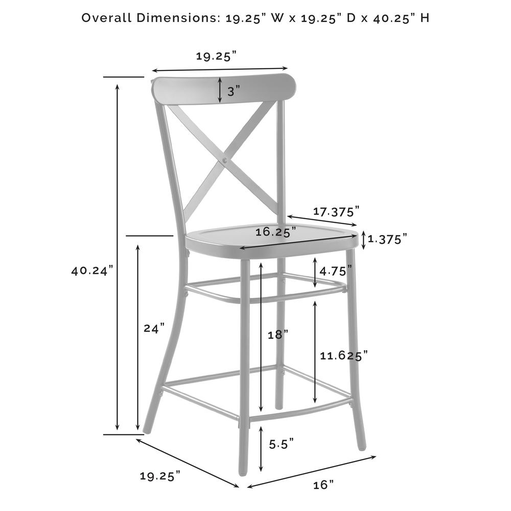 Clifton Kitchen Island W/Camille Stools – Kitchen Island & 2 Stools