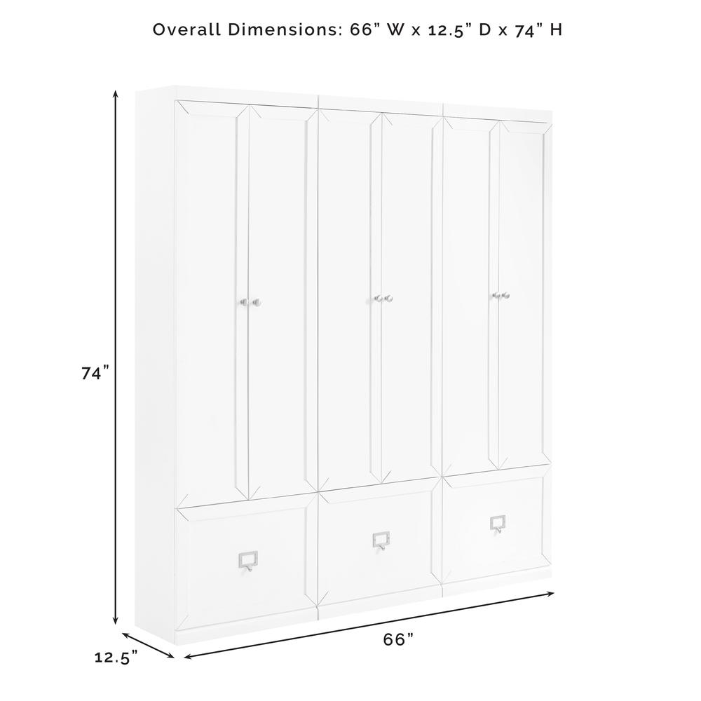 Harper 3-Piece Entryway Set – 3 Pantry Closets