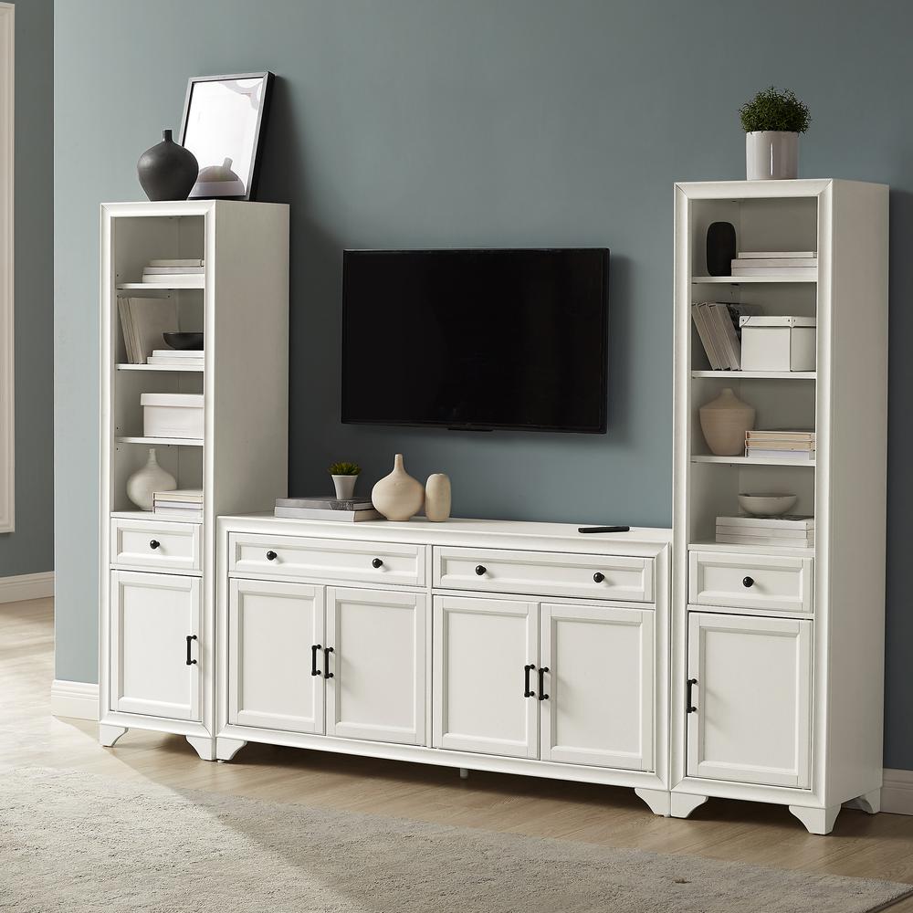 Tara 3-Piece Entertainment Center – Sideboard & 2 Bookcases