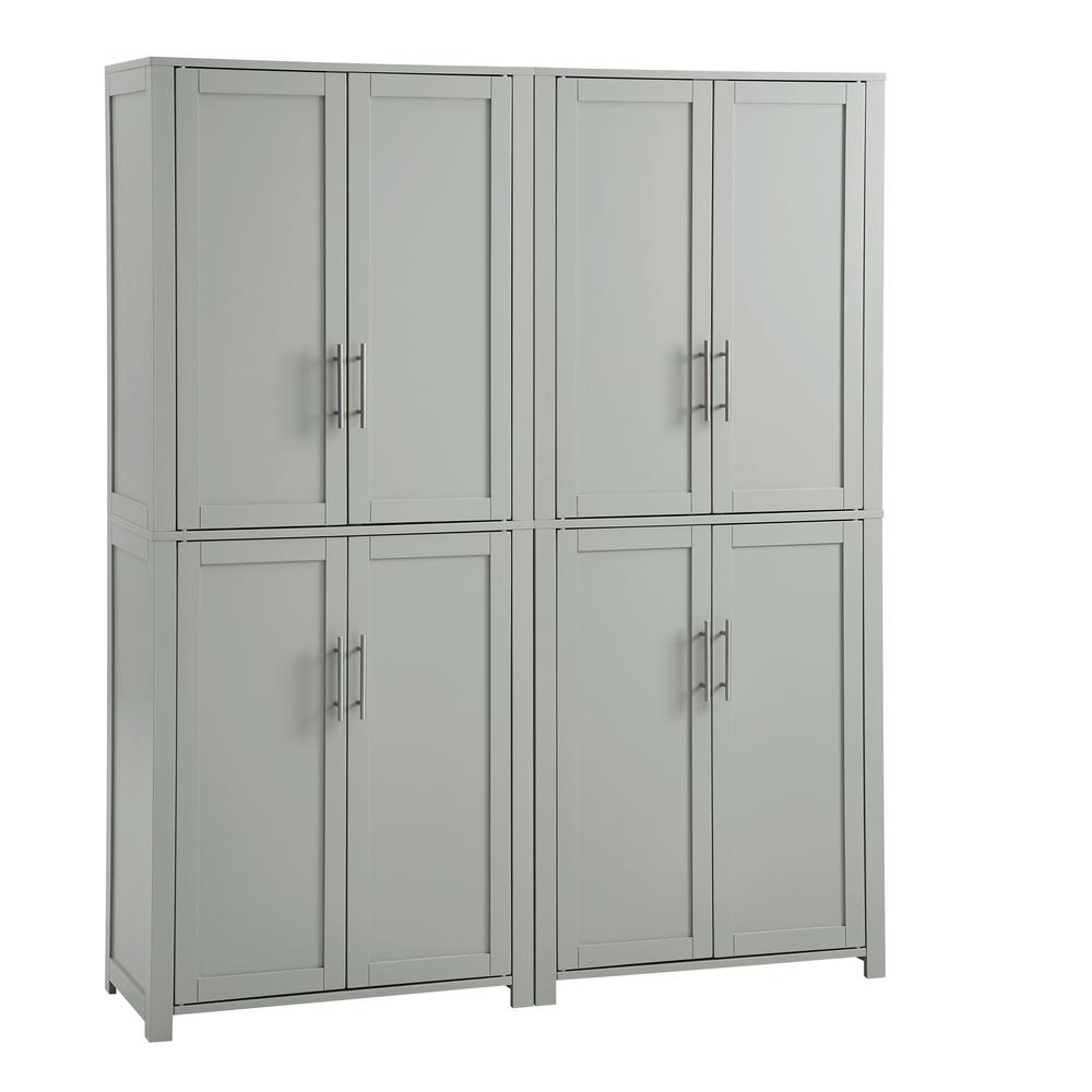 Savannah 2-Piece Kitchen Storage Pantry Set – 2 Pantries