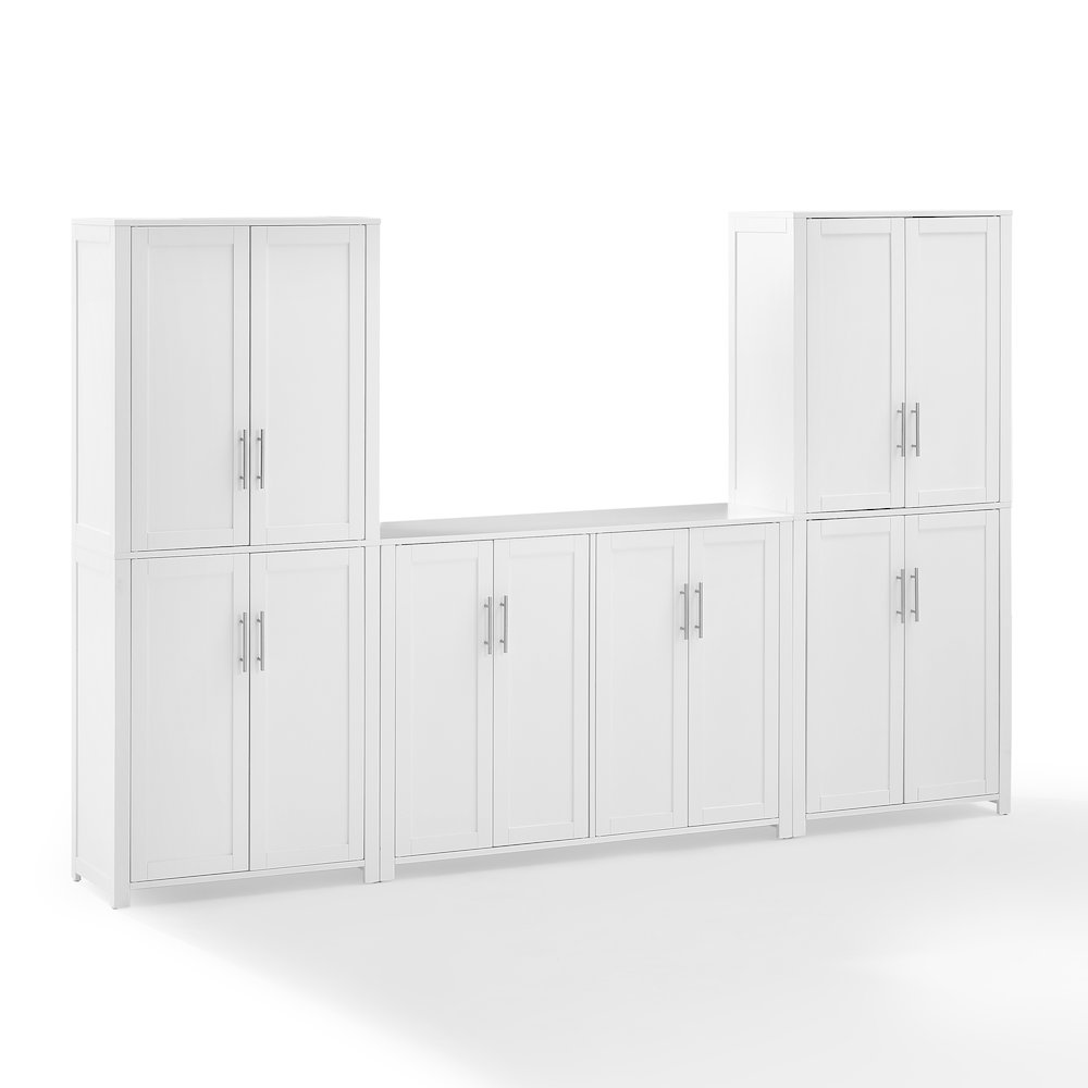 Savannah 3-Piece Sideboard And Pantry Set – Sideboard & 2 Pantries