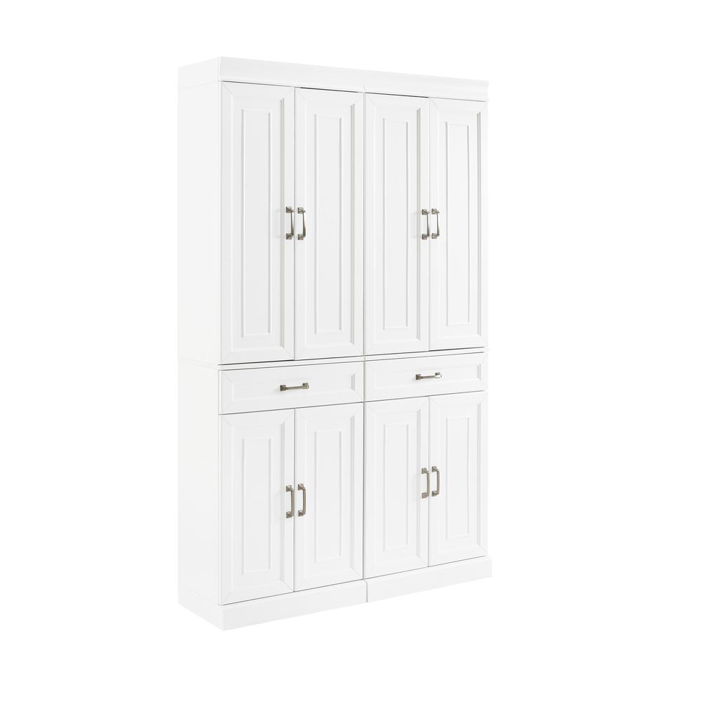 Stanton 2-Piece Kitchen Storage Pantry Cabinet Set – 2 Pantries