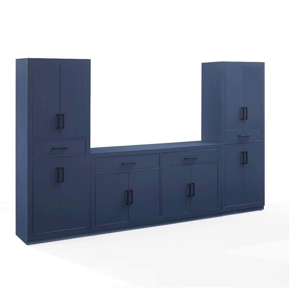 Isla 3-Piece Sideboard And Pantry Set – Sideboard & 2 Pantries