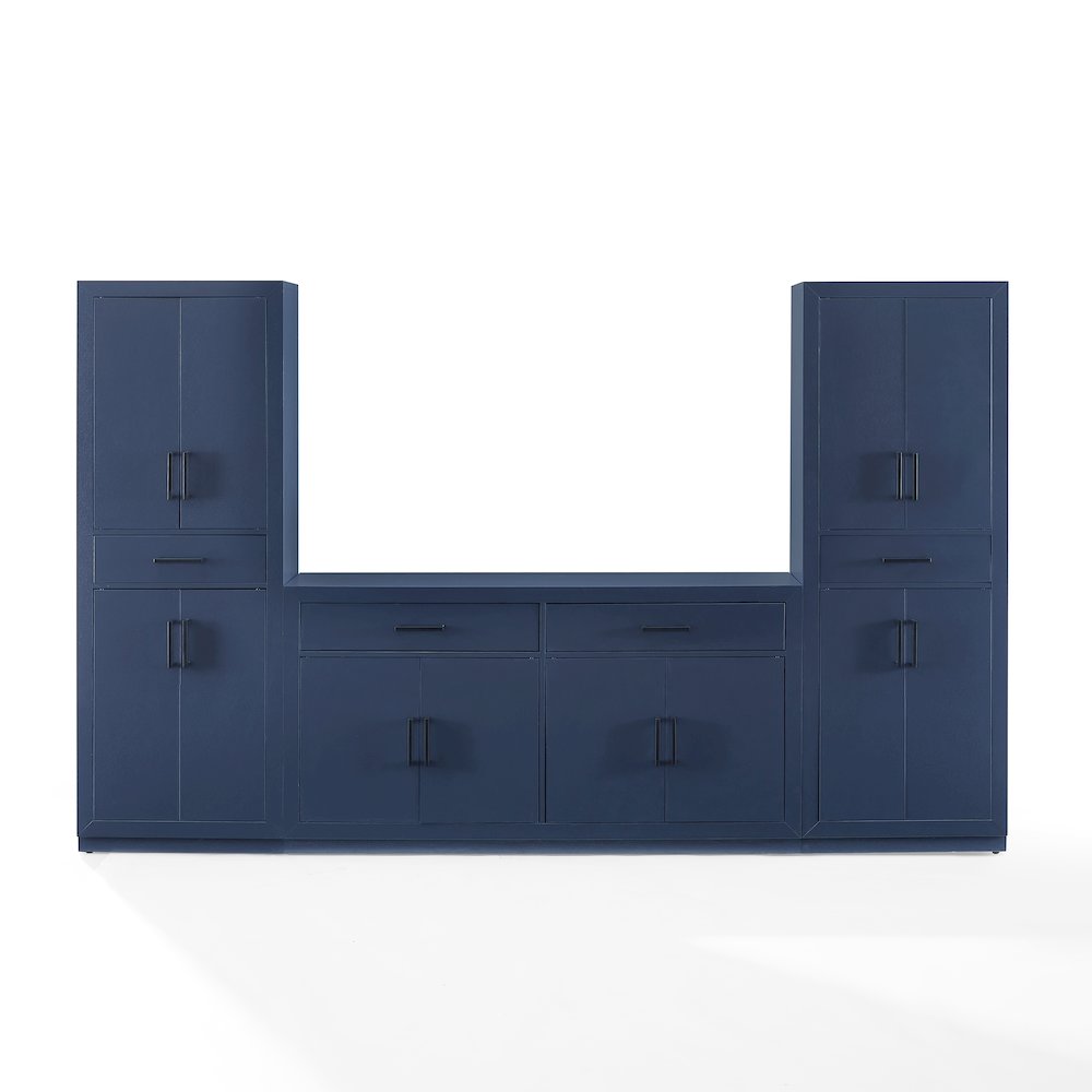 Isla 3-Piece Sideboard And Pantry Set – Sideboard & 2 Pantries