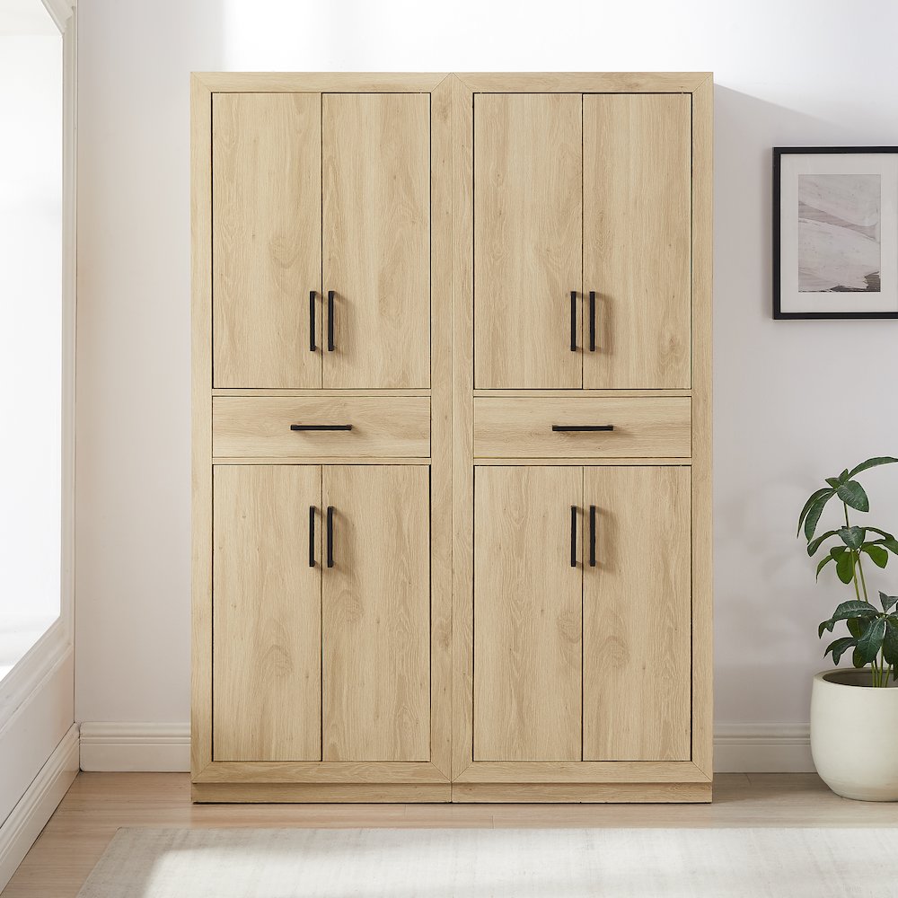 Isla 2-Piece Kitchen Storage Pantry Set – 2 Pantries