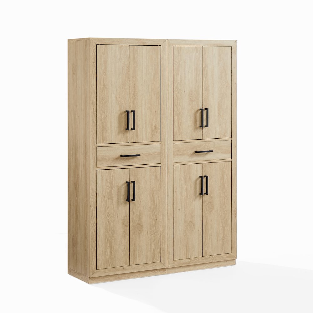 Isla 2-Piece Kitchen Storage Pantry Set – 2 Pantries