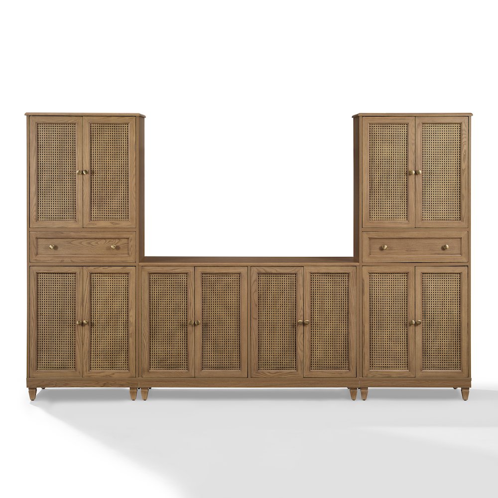 Katia 3-Piece Sideboard And Pantry Set – Sideboard & 2 Pantries