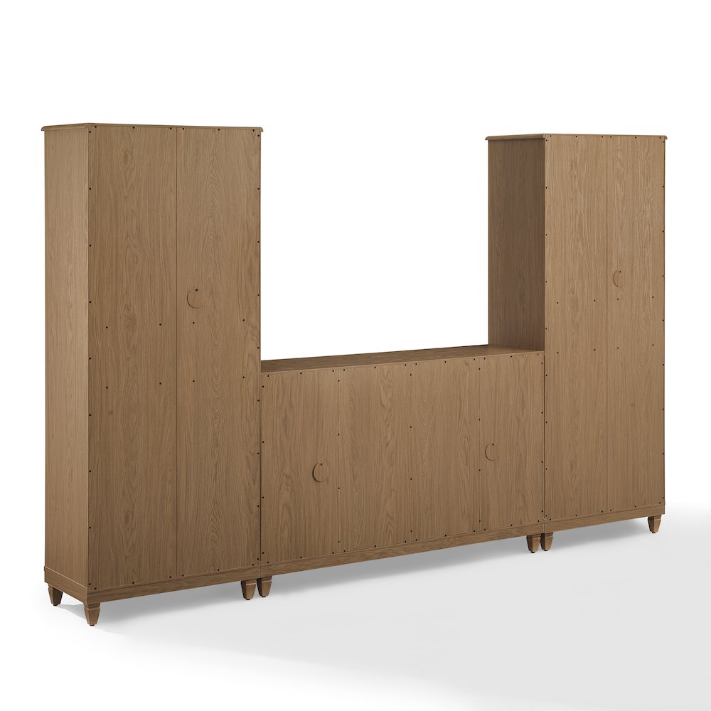 Katia 3-Piece Sideboard And Pantry Set – Sideboard & 2 Pantries