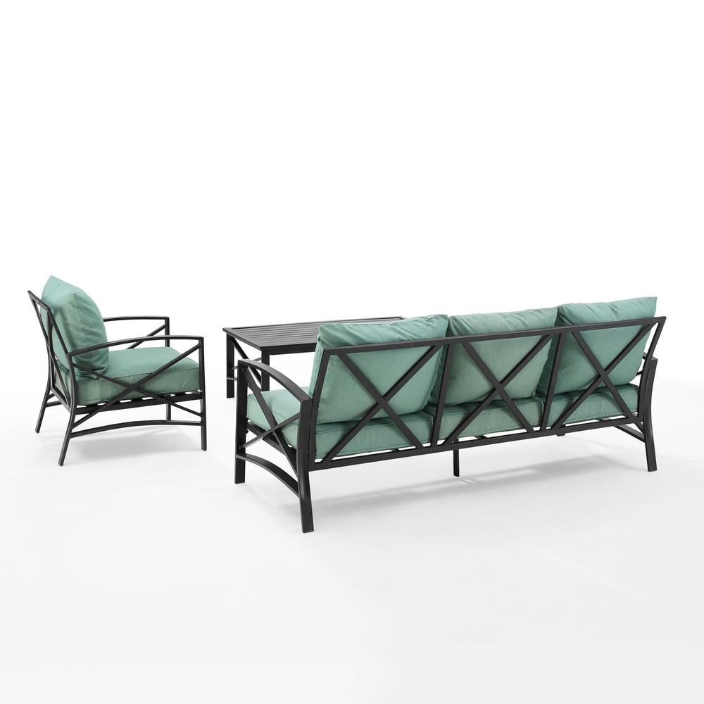 Kaplan 3Pc Outdoor Sofa Patio Furniture Set – Sofa