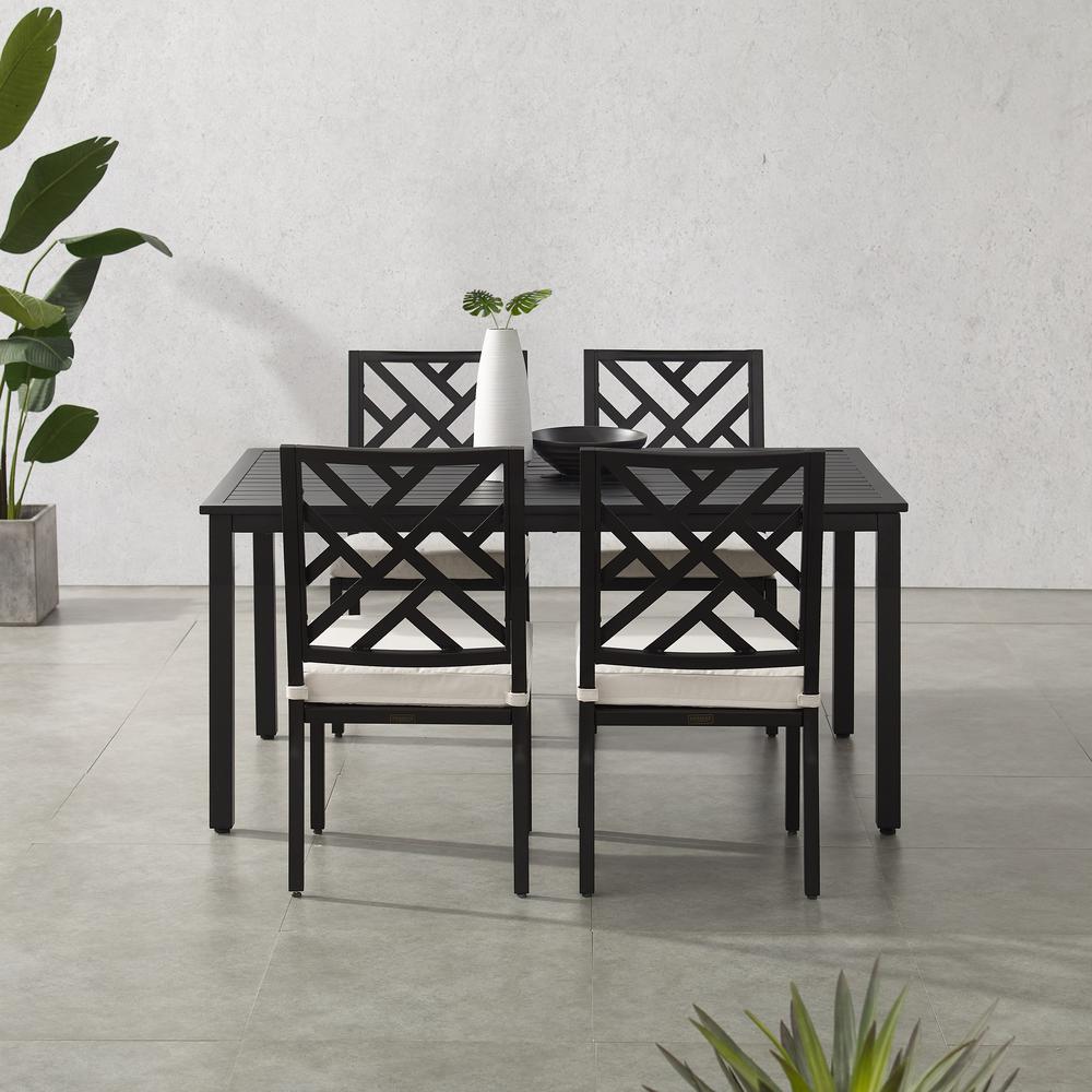 Locke 5Pc Outdoor Dining Set – Table & 4 Chairs