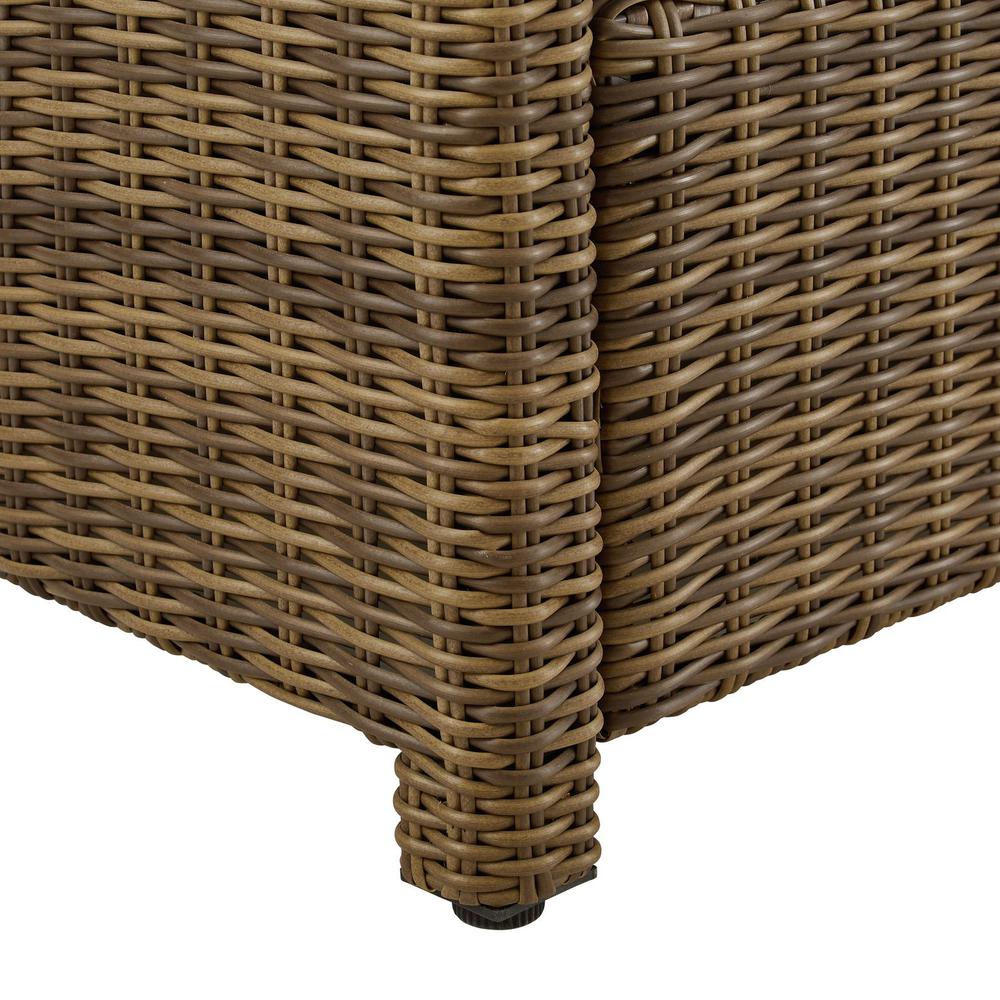 Bradenton Wicker Corner Outdoor Sectional Chair