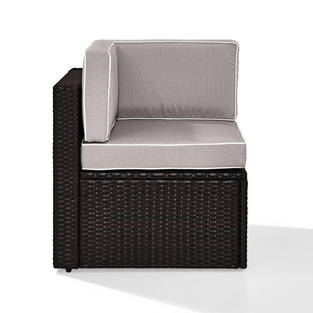 Palm Harbor Wicker Corner Outdoor Sectional Chair