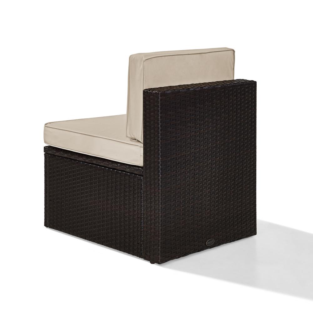 Palm Harbor Wicker Armless Outdoor Sectional Chair