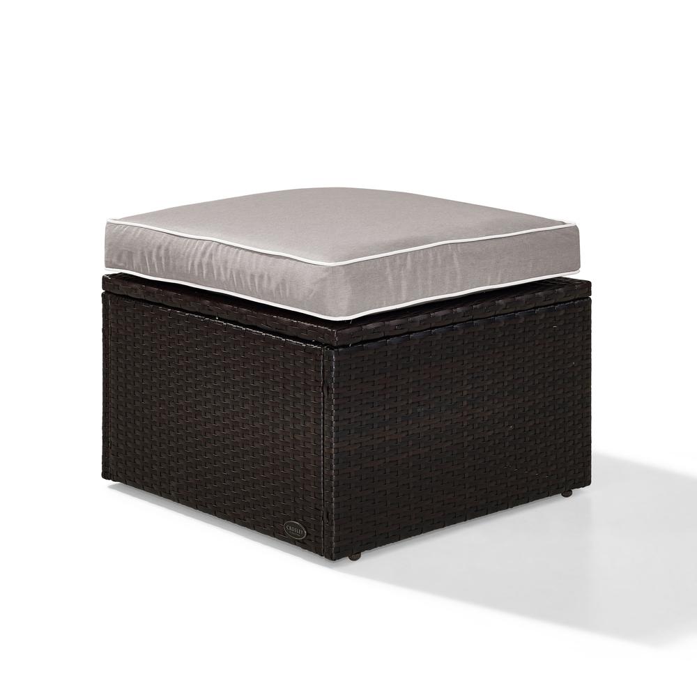 Palm Harbor Wicker Outdoor Ottoman