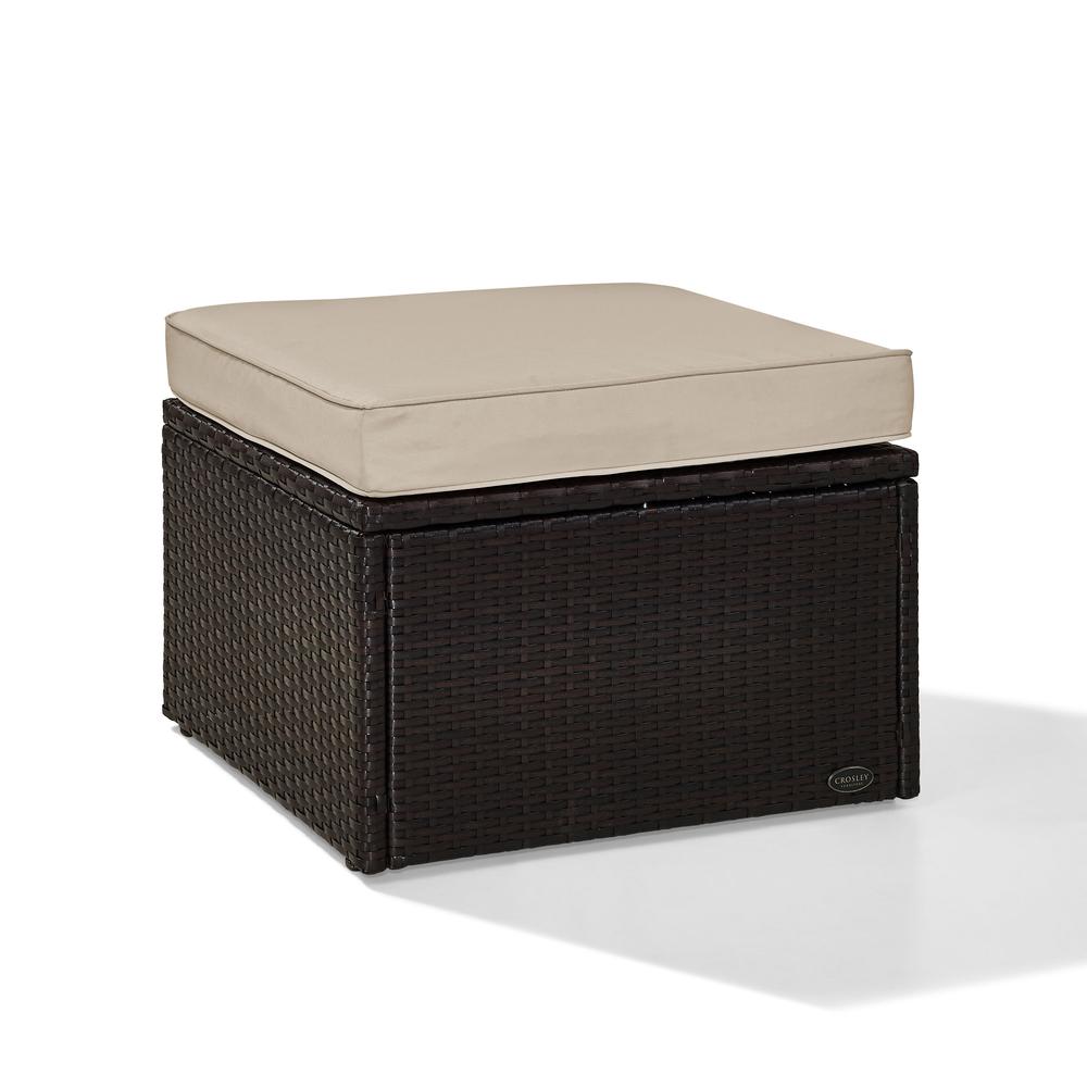 Palm Harbor Wicker Outdoor Ottoman
