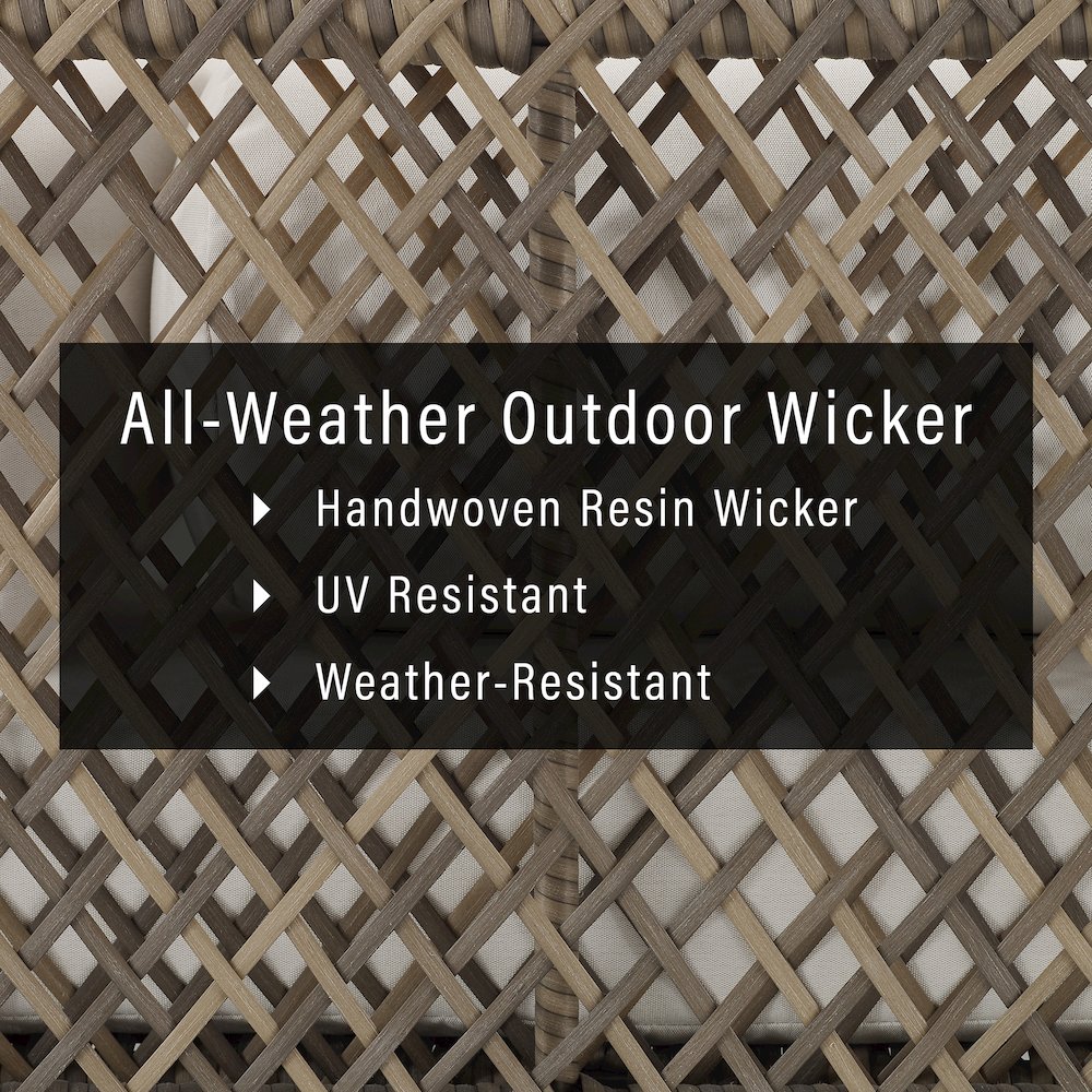 Granite Bay Wicker Outdoor Sofa