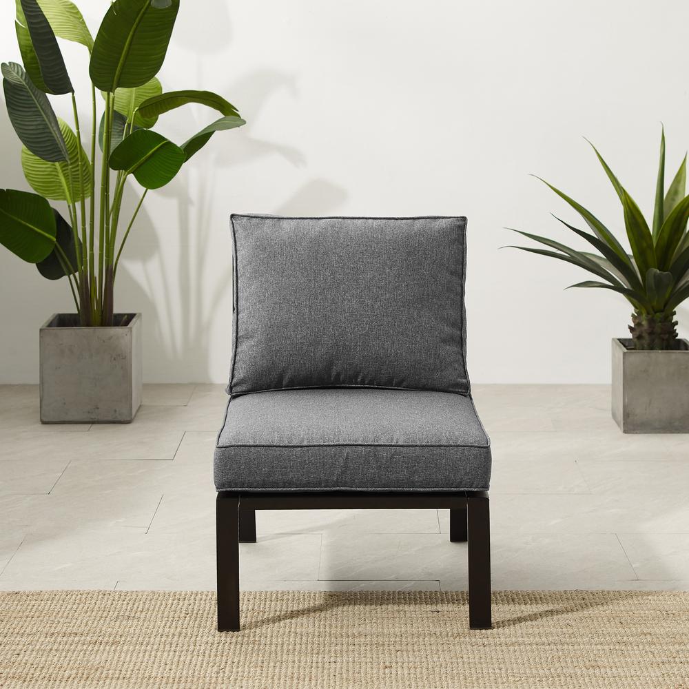 Clark Armless Outdoor Sectional Chair