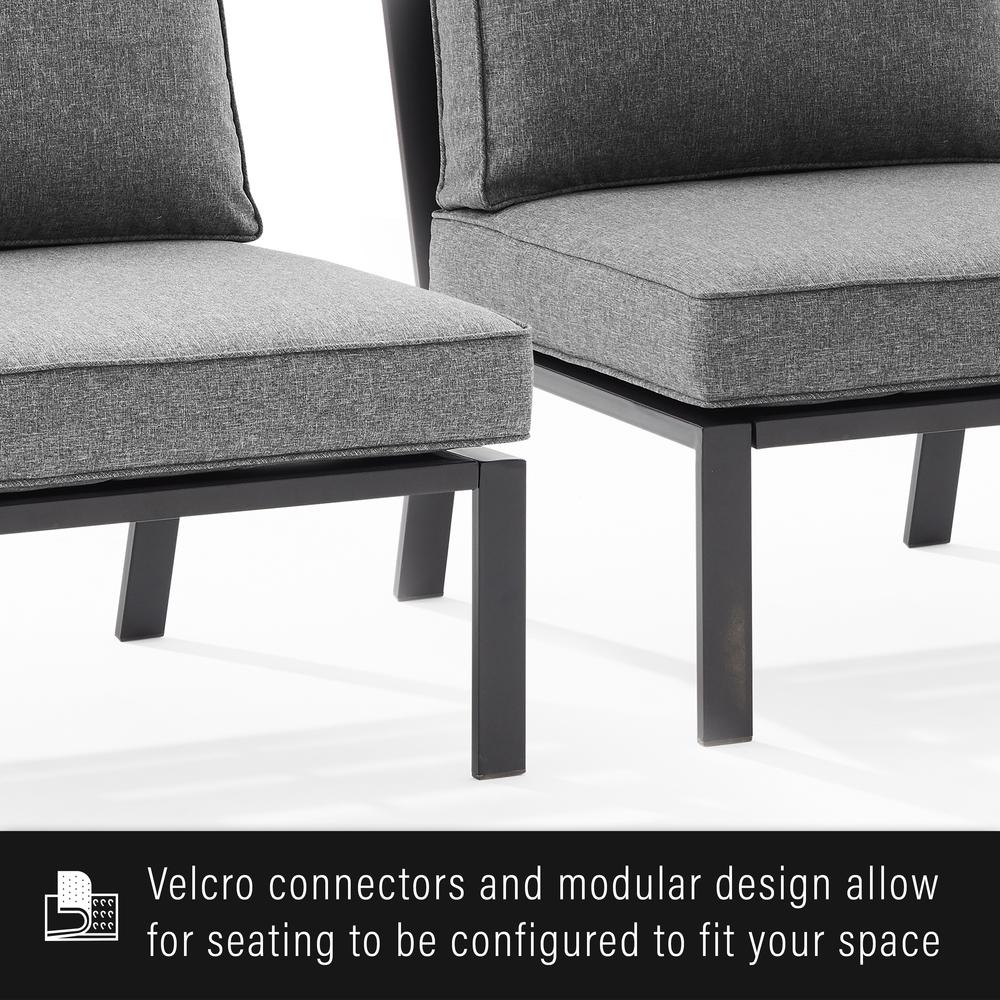 Clark Armless Outdoor Sectional Chair